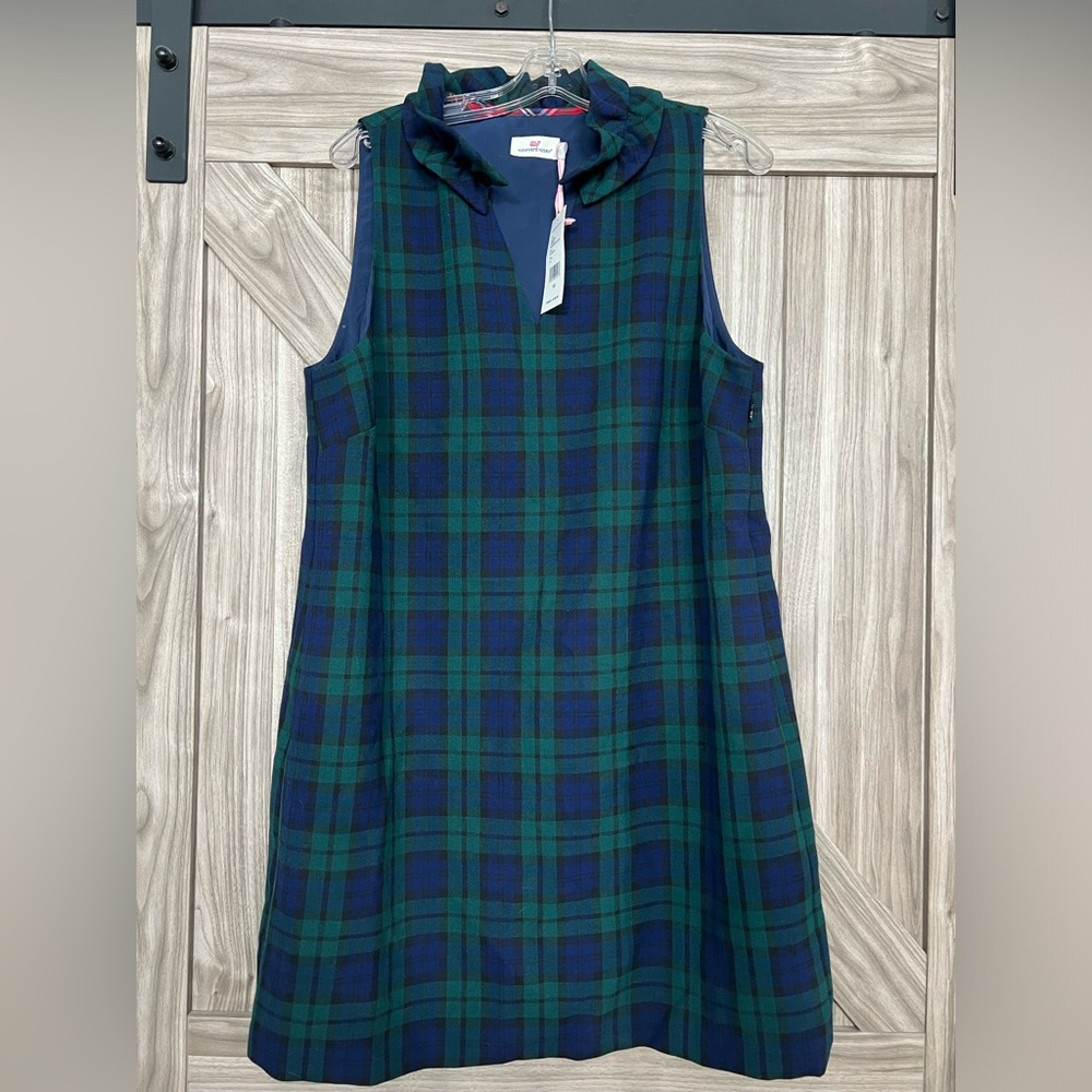 NWT vineyard Vines holiday tartan dress